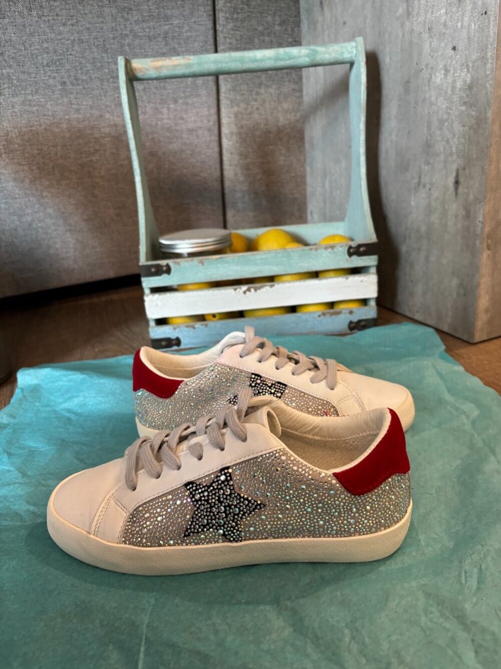 Lauren Lorraine Star Studded Sneakers